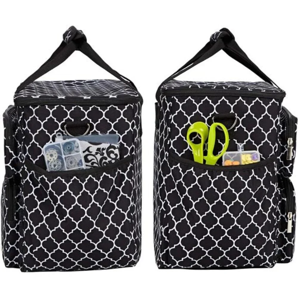 Sewing Machine Carrying Case, Universal Travel Tote Bag with Shoulder strap